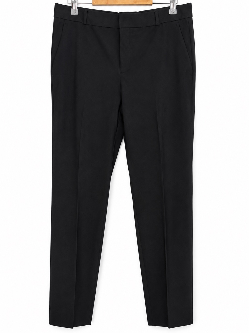 Banana Republic Logan Black Italian Wool Trouser Pants